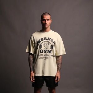 DARC Sport premium vintage powerhouse oversized t shirt in muted neon green